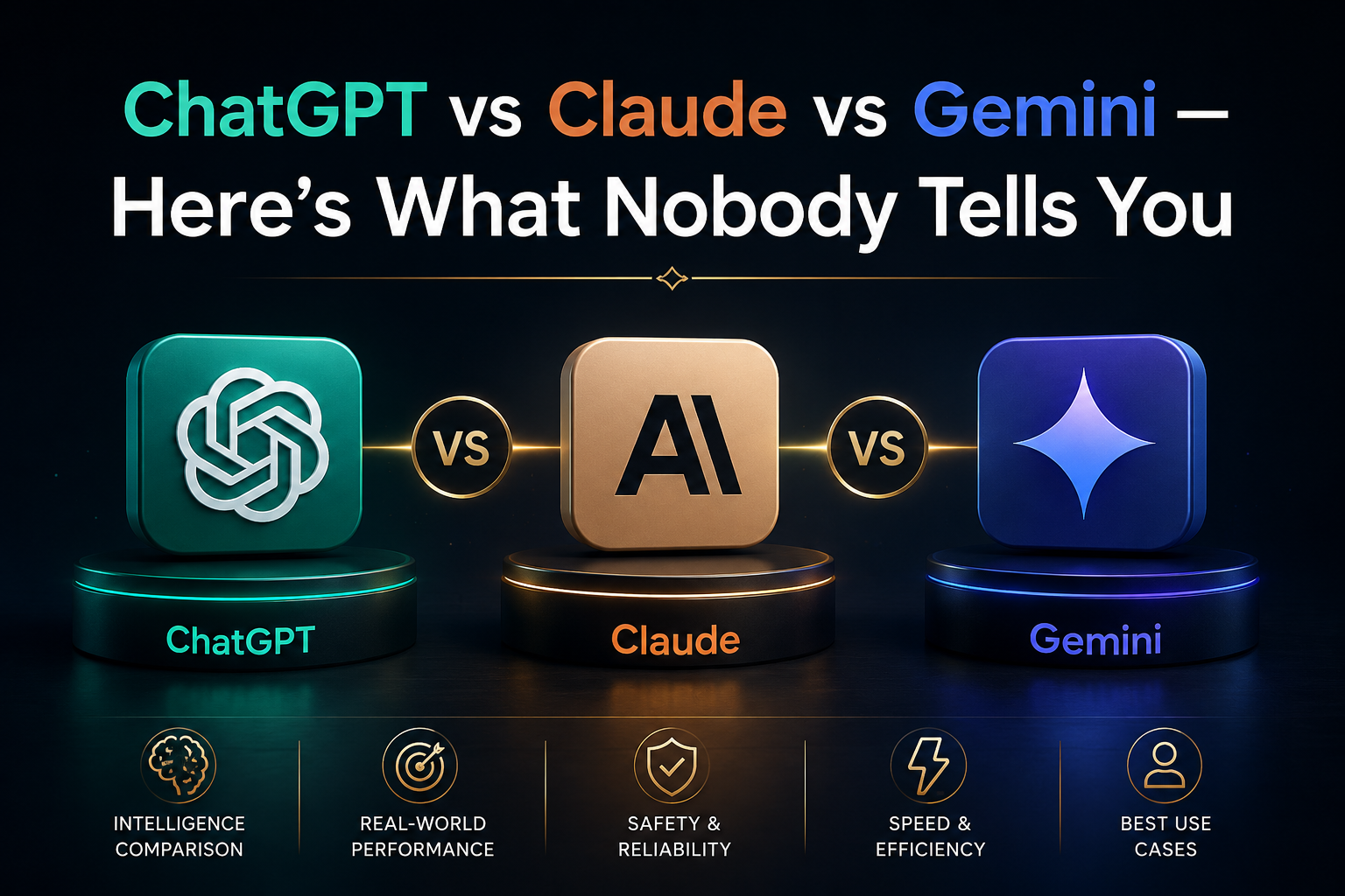 ChatGPT vs Claude vs Gemini: Which AI Assistant Should You Choose in 2026?