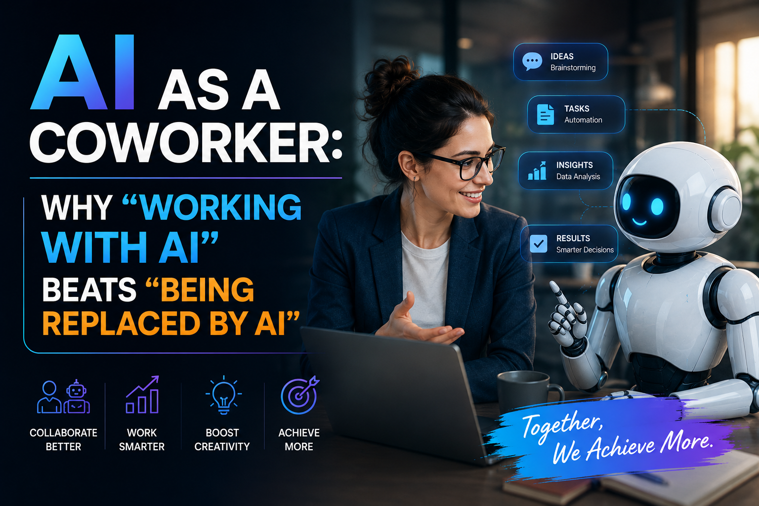 AI as a Coworker: Why “Working With AI” Beats “Being Replaced by AI”